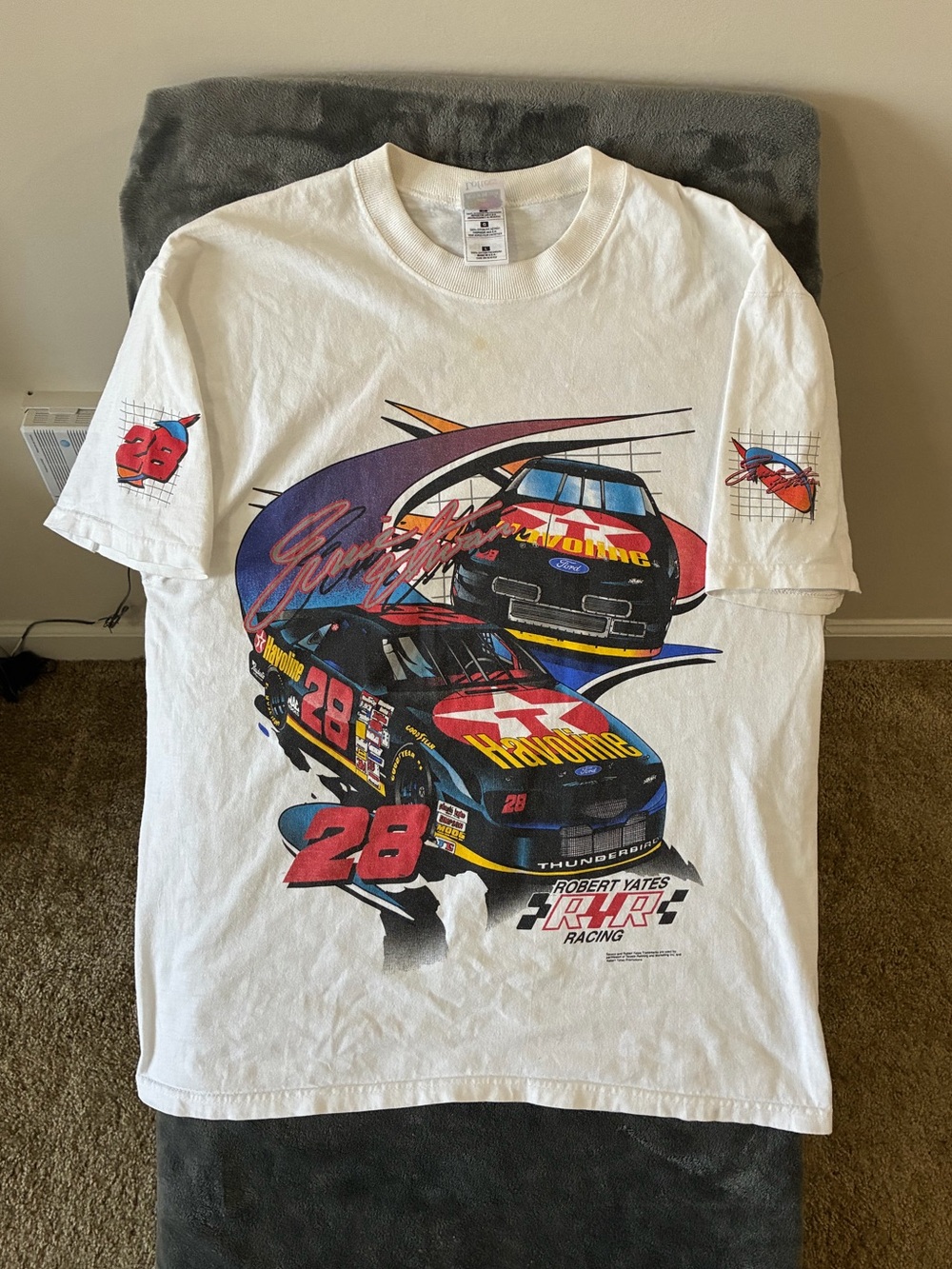 Vintage Robert Yates Racing #28 NASCAR Tee